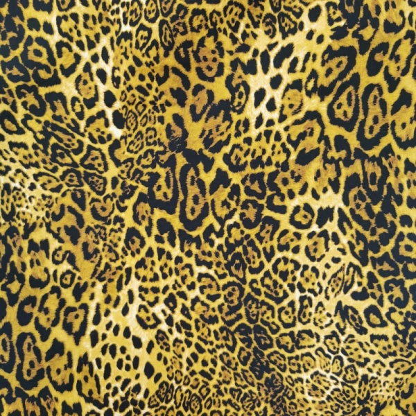 100% Cotton Poplin - LEOPARD